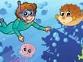 Spēle Kids Puzzle jūru  online