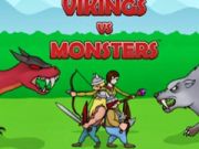 Spēle Vikings vs monstri  online