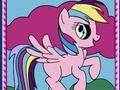 Spēle My Little Pony krāsojamā grāmata  online