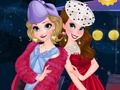 Spēle Anna un Elsa Cocktail Kleitas  online
