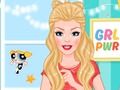 Spēle Bārbija izskatās Powerpuff online