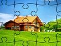 Spēle Finierzāģis puzzle: sniega ainas  online