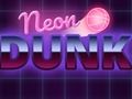 Spēle Neona dunk  online