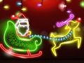 Spēle Ziemassvētku gaismas puzles  online