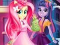 Spēle Equestria Girls pirmā diena skolā  online