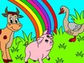 Spēle Krāsošanas saimniecības mājdzīvnieki  online