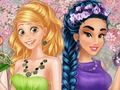 Spēle Pavasara Princeses kleitas krāsas  online