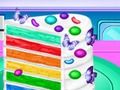 Spēle Vincy Cooking Rainbow dzimšanas dienas kūka  online