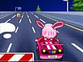 Spēle Yuju rozā automašīna  online