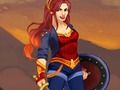 Spēle Amazon Warrior Wonder Woman saģērbt  online