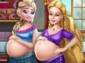 Spēle Laimīgās princeses grūtnieces BFFS  online