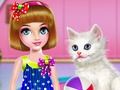 Spēle Kitty: kopšana un matu griezums online Spēle Kitty: kopšana un matu griezums online