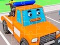 Spēle Karikatūra bērnu kravas automašīnas  online
