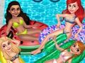 Spēle Princeses Pool Party Floats  online