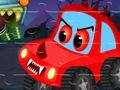Spēle Helovīna auto mozaīka  online