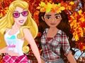 Spēle Princeses rudens flaneļi  online