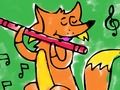 Spēle Muzikāla krāsojamā grāmata  online