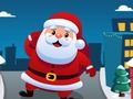 Spēle Ziemassvētku vecīša pilsētas skrējiens online Spēle Ziemassvētku vecīša pilsētas skrējiens online
