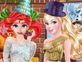 Spēle Princeses: Jaungada ballīte  online