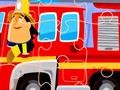 Spēle Ugunsdzēsības automašīnu puzzle  online