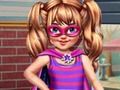 Spēle Little Girl Superhero pret princese  online