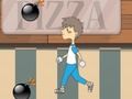 Spēle Zēns un Pizza  online