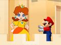 Spēle Mario tiekas ar persiku  online