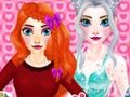 Spēle Puzzles Tik atšķirīga princese  online