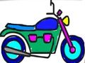 Spēle Atpakaļ uz skolu: motociklu krāsošana  online