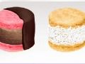 Spēle Gatavojot Macaron saldējuma sviestmaizes  online