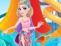 Spēle Princese Eliza dodas uz akvaparku  online