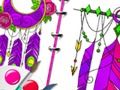 Spēle Brīnumainā Dream Catcher krāsojamā grāmata  online