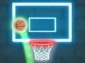 Spēle Pārvelciet basketbola neonu  online
