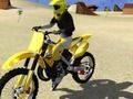 Spēle Sacīkšu moto: pludmales lēkšanas simulators  online