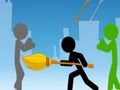 Spēle Stickman cīnītājs Mega kautiņš  online