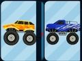Spēle Monster Trucks ekstrēma atmiņa  online