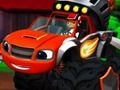 Spēle Monster Trucks slēptie riteņi  online