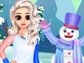 Spēle Princeses ziemas stils  online