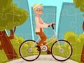 Spēle Laimīga velosipēdu finierzāģis  online