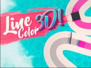 Spēle Līnijas krāsa 3D  online