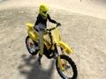 Spēle Motokrosa pludmales spēle: velosipēdu triku sacīkstes  online