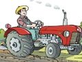 Spēle Karikatūras traktora mīkla  online