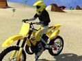 Spēle Motokrosa pludmales lēkšanas velo triks  online