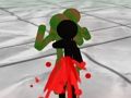 Spēle Stickman nogalinot zombiju 3D online