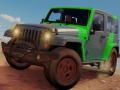 Spēle 4x4 Jeep neiespējama braukšana ar trasi  online