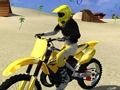 Spēle Motociklu pludmales triks  online