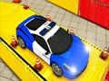 Spēle Policijas daudzlīmeņu automašīnu stāvvieta  online