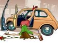 Spēle Avārijas automašīnas finierzāģis  online