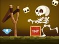 Spēle Dusmīgi skeleti  online