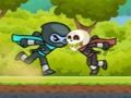 Spēle Ninja skrien augšā un lejā  online